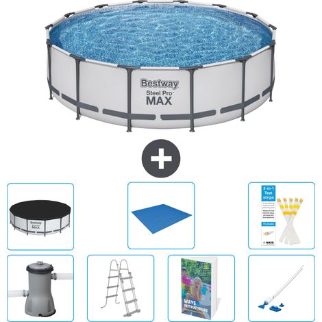 Bestway Steel Pro MAX Rund - 427x122 cm - 8-teilig S616