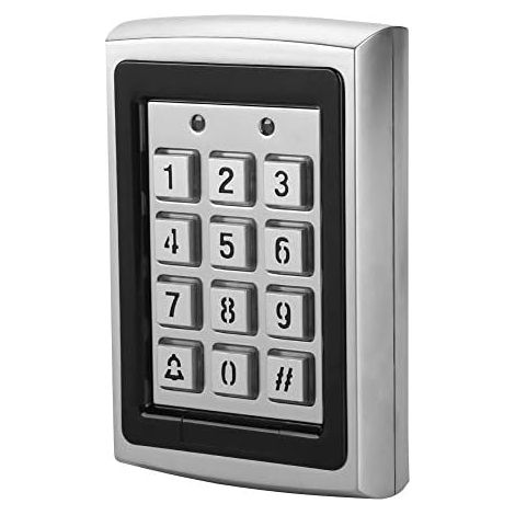 1 Clavier à Code 125 KHz, Métal Résistant, RFID Digicode, Contrôle d'accès, Extérieur (1/5)