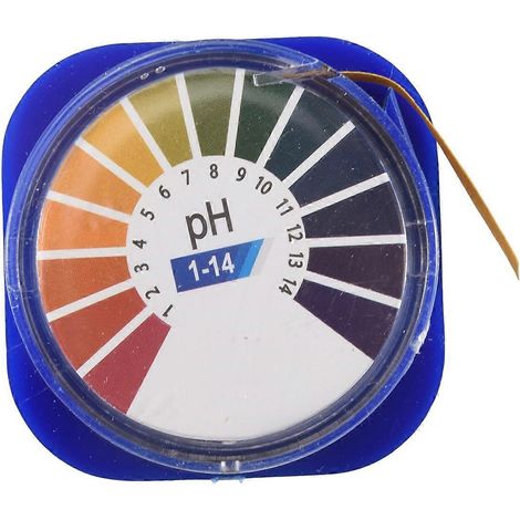 Papier test pH 5 m pour plantes d'aquarium et d'aquarium (1/5)