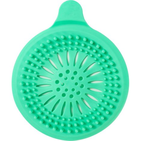 Couvercle de siphon de sol en silicone anti-obstruction pour lavabo, filtre anti-cheveux pour siphon de salle de bain, filtre d'égout (1/5)