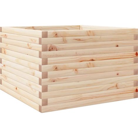 Maison Exclusive - Pflanzkübel 70x70x45,5 cm Massivholz Kiefer