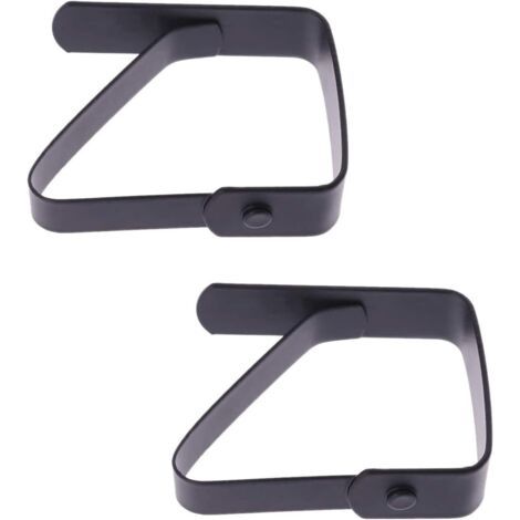 BUNTHAUS PA Pinces à Nappe en Acier Inoxydable Réglable Nappe Clip Acier Pinces à Nappe Ensemble Pince à Nappe en Métal Pince à Nappe Extérieure pour Pique-Niques, Mariages,épaisseur de Bureau 3-5cm,6 (1/5)