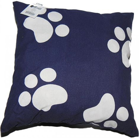 Coussin ''Pattes bleues'' 40 x 40 cm (1/2)
