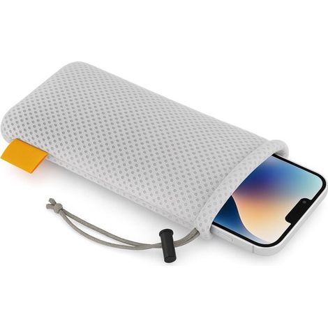 Borsa universale per cellulare in rete di nylon 18x9 cm,custodia per cellulare adatta a smartphone comuni fino a 6,5 pollici (1/5)