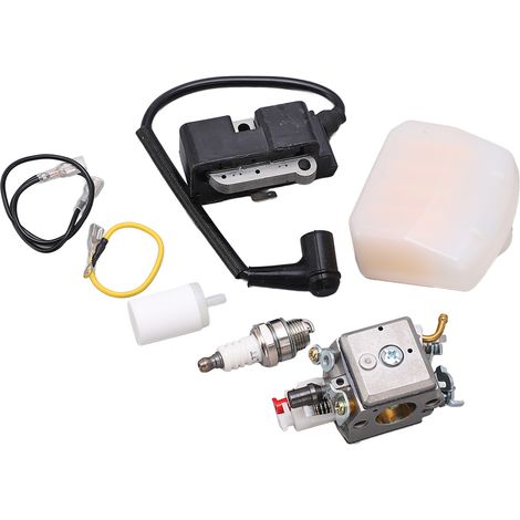 Carburateur Zama C3-EL32 compatible tronçonneuses Husqvarna 340 345 346 350 353 – Pièce détachée 503283208, kit réparation carburateur C3-EL18, remplacement moteur essence. (1/5)
