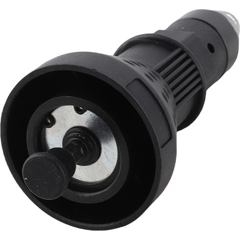 Adaptateur pour pistolet à riveter électrique, kit d'outils de rivetage, adaptateur de perçage pour riveter 2,44,8 mm (noir) (1/5)