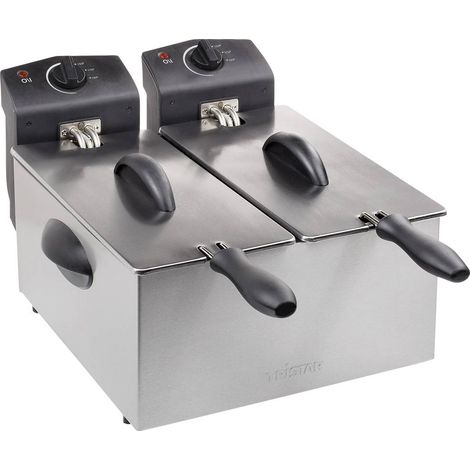 FRIGGITRICE OLIO 2x3LT TRISTAR 3600W