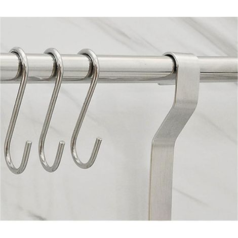 10 Ganchos en S para Colgar Ustensilios de Cocina Paquete Piezas (1/5)