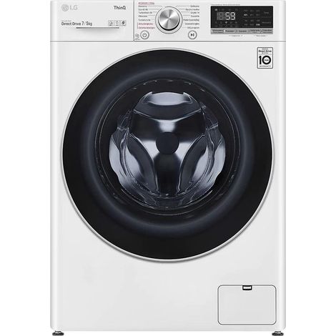 LG Lave-linge-sèche-linge Blanc 7 kg 14 Programmes (1/3)