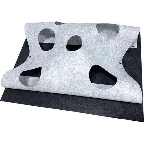 Ripple Rug Katzenspielmatte: strapazierfähiges, bissfestes und sicheres Material. Fördert Interaktion und Bindung. (1/5)