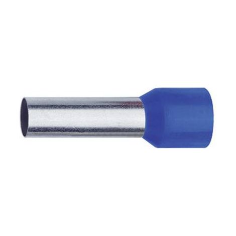 Embout simple d'extrémité de câble Klauke 47712 16 mm² x 12 mm partiellement isolé bleu 100 pc(s)
