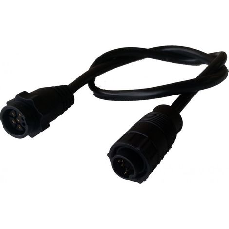 Cable adaptateur connecteur noir 9PIN vers bleu 7 PIN pour sondes CHIRP - LOWRANCE -