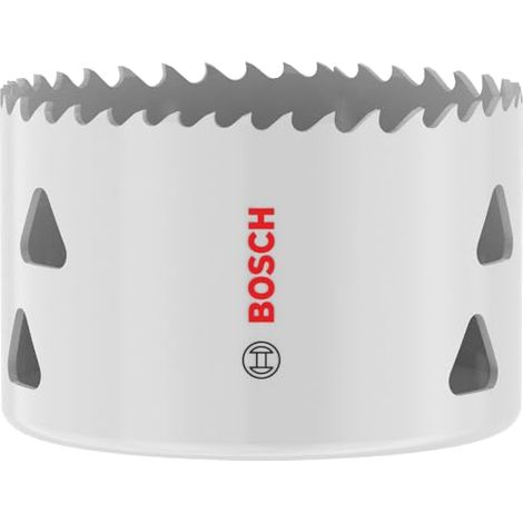 Bosch 1x Sierra de agujero para múltiples materiales roscados (para acero, placas de yeso, Ø 67 mm, accesorios profesionales taladros)