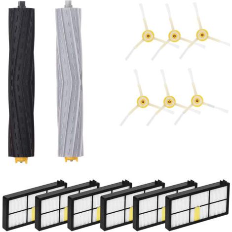 Pièces de rechange Filtres et brosse pour iRobot Roomba 980 960 900 890 880 870 860 800 Series Aspirateur, kit d'accessoires de rechange (1/5)