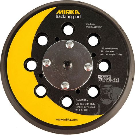 Mirka Schleifteller Abranet 125 mm 5/16" 28-Loch für DEROS 150 mm - 8292502511