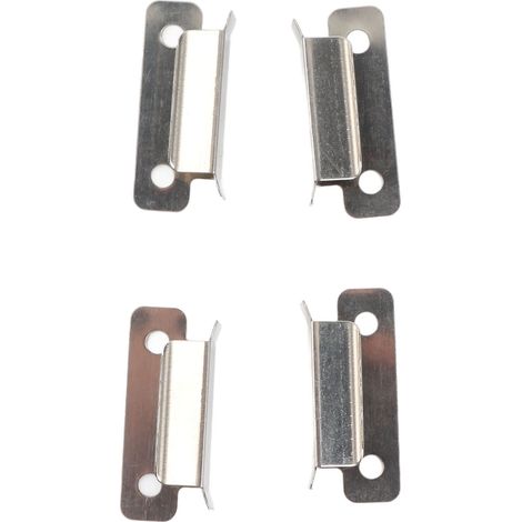 4 fixations de plateau pour imprimante 3D en acier inoxydable 7mm, pinces de lit pour Ender 3 Pro, Ender 3 V2, Ender 3S, Ender 5 Pro, CR 20 PRO (1/5)