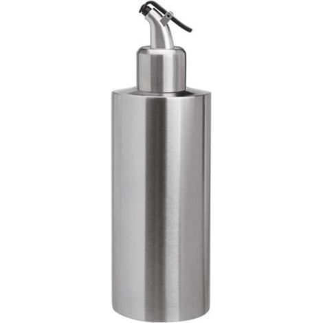 Distributeur d'huile et de vinaigre - - 550 ml - Acier inoxydable - Anti-goutte - Design hygiénique (1/4)
