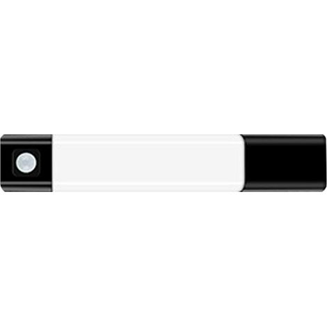 Barre lumineuse à détecteur de mouvement, lampe rechargeable à détecteur de mouvement Lampe à capteur d'action rechargeable - Veilleuse LED auto-adhésive avec chargeur USB, 3 couleurs, gradation m (1/5)