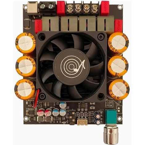Carte d'amplificateur audio stéréo 2.0 -6002 600 W + 600 W TPA3255 (1/5)