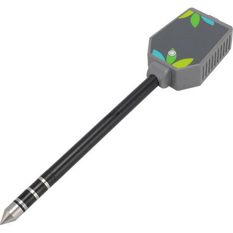 Kit de mesure du sol 8 en 1, pH-mètre et conductimètre numérique multifonctionnel, connexion Bluetooth avec application pour le jardinage et l'entretien du gazon. (1/5)