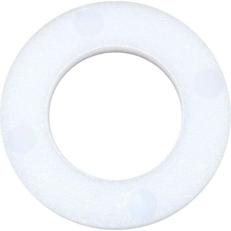 GDHZS-C48564 - Lot de 100 Rondelles plates en polyamide/PA/nylon M8 Ø extérieur 16mm épaisseur 1.7mm - DIN 125 (1/3)