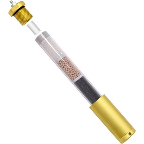 Diving Separator 4500psi PCP Compressor Oil Water Filter 300bar L350mm x OD49mm x ID36mm (1/5)