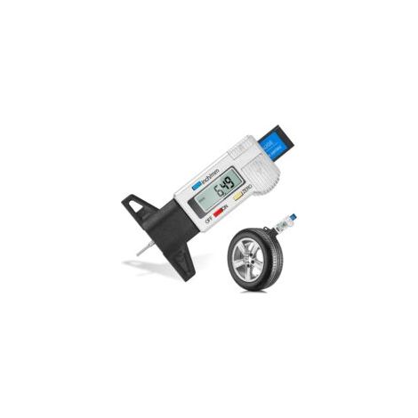 Jauge de Profondeur Numérique de Pneu, Jauges de Profondeur Pneus, Jauge de Profondeur Numerique avec Écran LCD