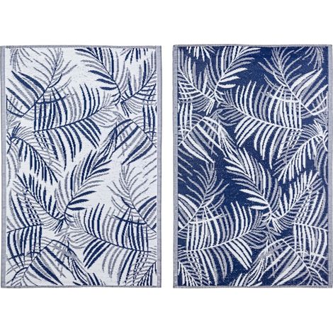 TAPPETO FELCE GRIGIO-NAVY CM.120X180 (1/2)