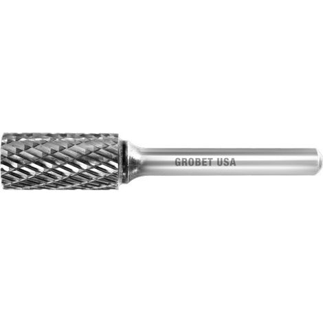 FRESAS ROTATIVAS M/DURO CILIN. SIN CORTE FRONTAL P/ACERO DTE.ALTERNO 3.0 MM. MANGO 3 MM.