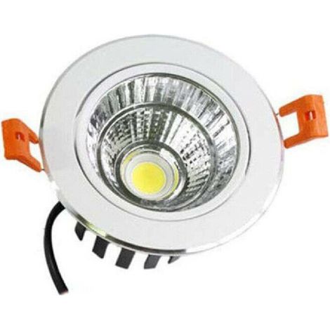 Faretto Incasso Led Cob 12 W Per Controsoffitta Luce Fredda Calda Naturale
