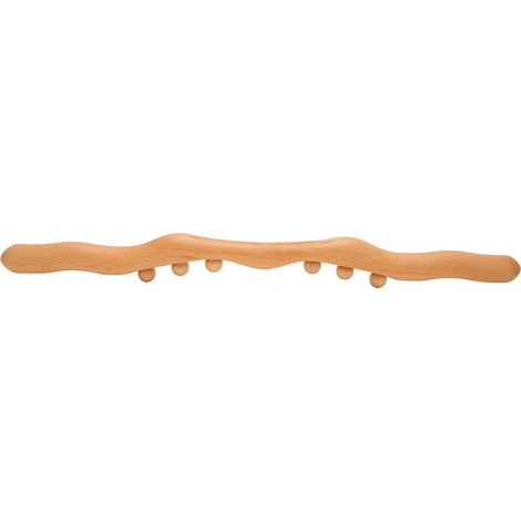 Bâton en bois pour massage Gua Sha, outil de thérapie musculaire, relaxation corporelle, grattoir naturel, set de soin à domicile, homme femme, anti-cellulite, détente profonde. (1/5)