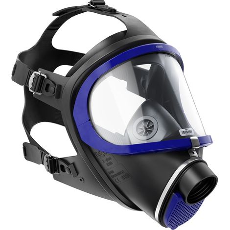 Dräger X-plore® 6300 Masque de protection complet Masque intégral avec raccord fileté standard Rd40 Pour des travaux de construction, d’industrie (1/5)