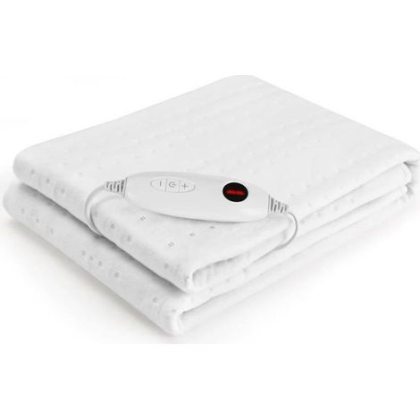 1 beheizbare Matratzenauflage, 100 W, 150 x 80 cm, 6 Heizstufen, waschbare Baumwolle, für ein Einzelbett (1/5)