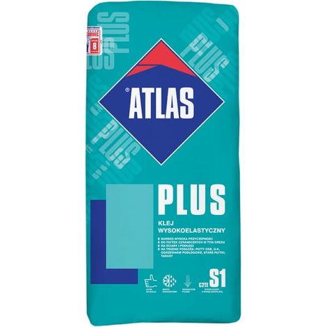 Adesivo per piastrelle altamente elastico Atlas Plus 25 kg deformabile