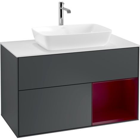 Villeroy & Boch F781HBHG Meuble sous-vasque Finion F78 (1/2)
