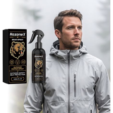 Bärenabwehrspray für den täglichen Gebrauch im Freien, sanfte Formel zur Bärenabwehr ohne Störung, praktisches Bärenabwehrprodukt – 120 ml -- DTEKGAZ (1/5)