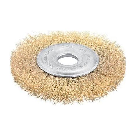 4,0 x SPAZZOLA ACCIAIO CIRCOLARE + FORO 770505 WOKIN