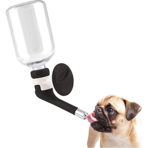 Distributore d'acqua per animali domestici a prova di perdite, regolabile per cani e gatti, facile da riempire e pulire. (1/5)