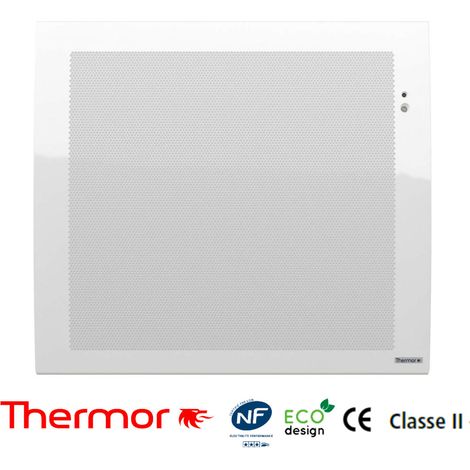 Thermor – Panneau rayonnant digital 500W – Détection automatique fenêtre ouverte – Horizontal – Chaleur homogène pour confort optimal