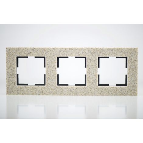 Plaque de finition corian grès 3 postes 84x230x10mm (1/2)
