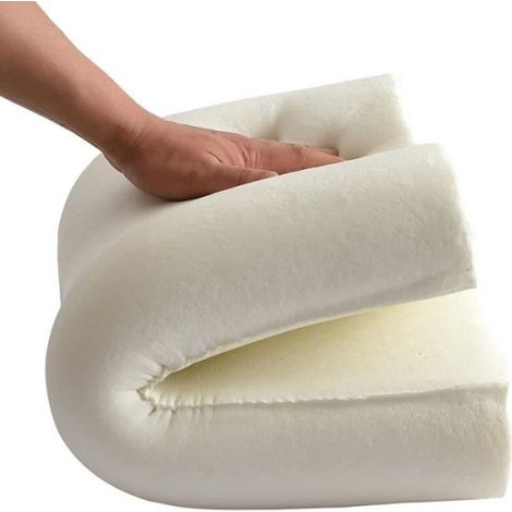 Mémoire Oreiller en Mousse Oreiller Orthopédique Latex Oreiller de Cou en Fibre Fibre Lente Rebond Doux Oreiller Masseur Soins de (1/4)
