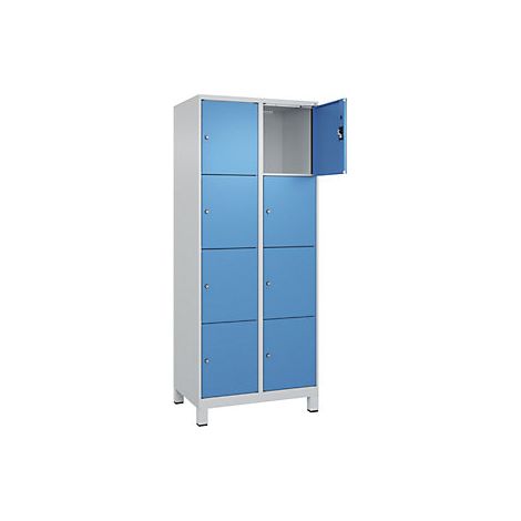 kaiserkraft  Armadietto a 4 piani Evolo PLUS  2 scomparti  (1/2)
