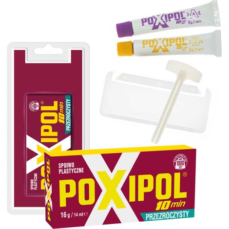 014949 Poxipol 16g/14ml Plaquette thermoformée transparente (40057) (1/2)