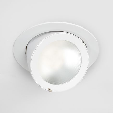 LED Downlight Einbaustrahler Schwenkbar Rund 48W Chip OSRAM 120 lm/W Weiss LIFUD No Flicker No Flicker 4000K Neutralweiß