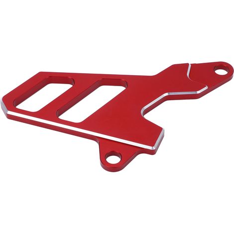 Carter de pignon avant en métal, protection de chaîne moto, remplacement pour Suzuki LTZ400 2003-2014, rouge (1/5)