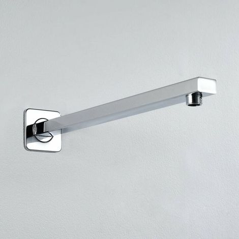 [NEVER USED] Shower arm wall mounting 40cm shower head arm for head shower G1/2 wall mounting shower arm for shower head chrome (1/4)