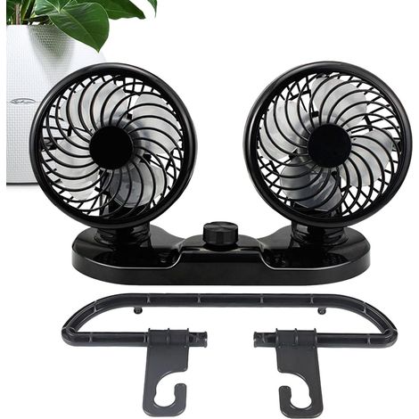 Ventilateur de fenêtre voiture - USB double tête Silencieux pour (1/5)