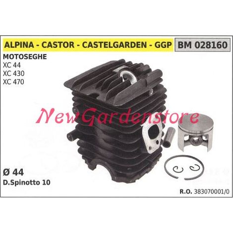 Cilindro pistone segmenti ALPINA motore motosega XC 44 430 470 028160