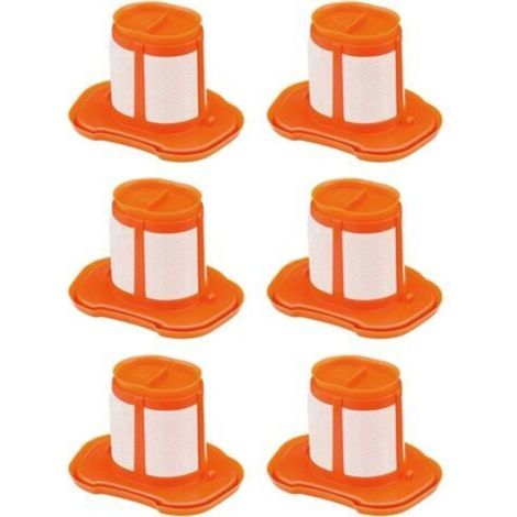 6 pièces Filtre pour Aspirateur Black Decker HHVKF10,Accessoire Pièces de rechange lavable (1/5)