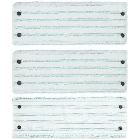 Balais Serpillères de Rechange, Serpillères en Microfibre pour Leifheit Clean Twist M Micro Duo Têtes de Recharge de Vadrouille Chiffon 3 Pièces (1/5)